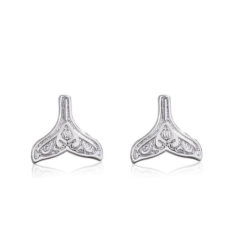 Minimalist Fashion Stud Earrings For Women Students Personalized Versatile Daily Wear Jewelry Accessories