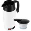 Tea Kettle Electric, 800Ml Car Kettle Hot Water Kettle Electric, For Car, Traving Caming, 10.6X6.7X3.8In(White)