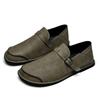 Fashion New Breathable Mens Wedding Shoes Genuine Leather Mens All-match Loafers High Quality Mens Slip On Shoes Lightweight Men's Flats