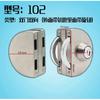304 Stainless Steel Glass Door Lock Frameless Glass Floor Lock Latch Store Security Door Locks Office Door Accessories