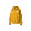 Puma Downtown Graphic Hoodie Women Tops Yellow 533049-37