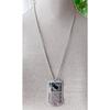 Used Dog Tag Necklace Stainless Steel POW*MIA Dog Tag Necklace-Joshua 1:9 Shields of StrengthVintage accessoriesB0067