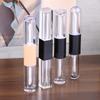 Double-headed Empty Lip Gloss Tubes | Clear Plastic Cosmetic Containers With Applicator Wands