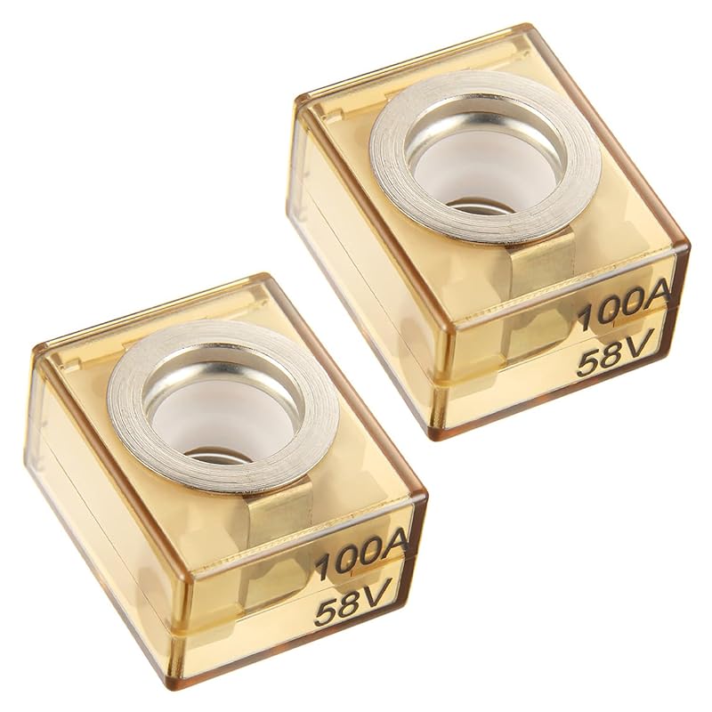 BOJACK Terminal Fuse 300A Marine Rated Battery Fuse (MRBF) 58V DC Max IP66 Waterproof for The Circuit Protection of Automobiles RVs Cranes Ships