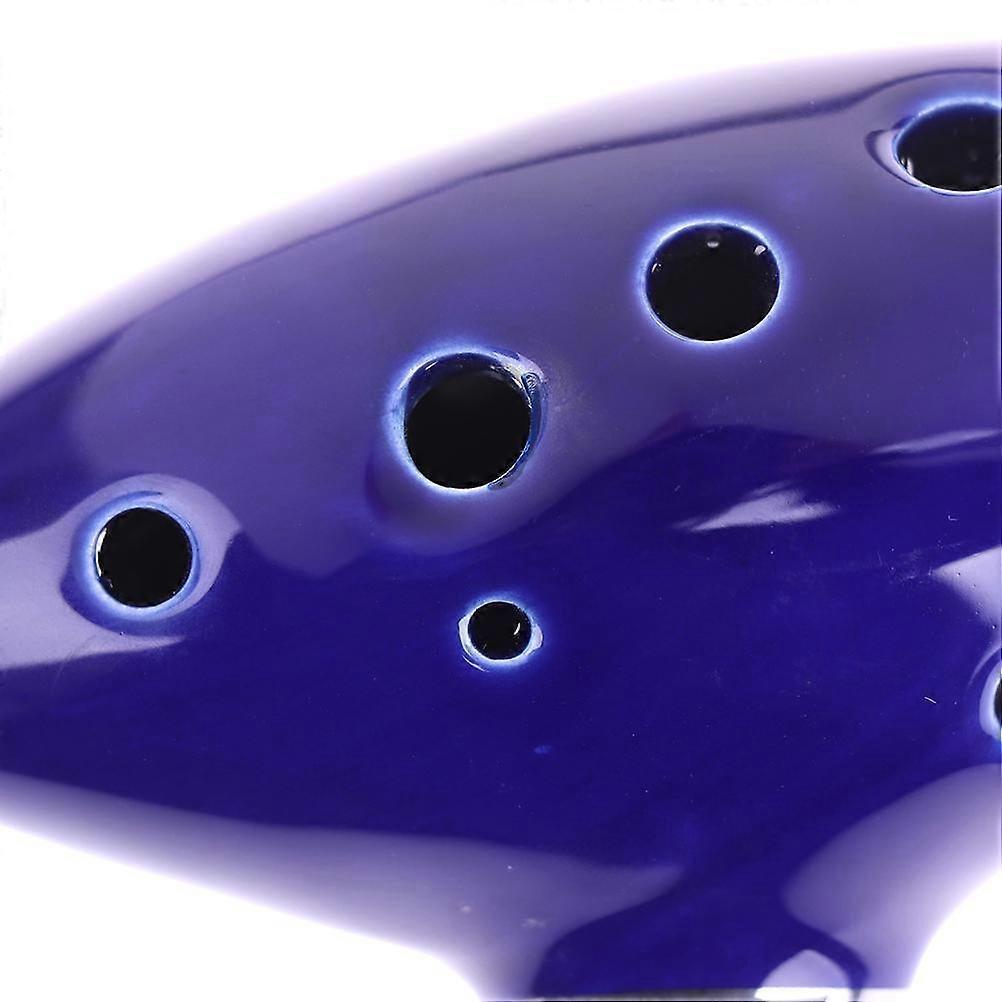 12-otworowa Okaryna Ceramiczna Altowa C Legend of Blue Instrument