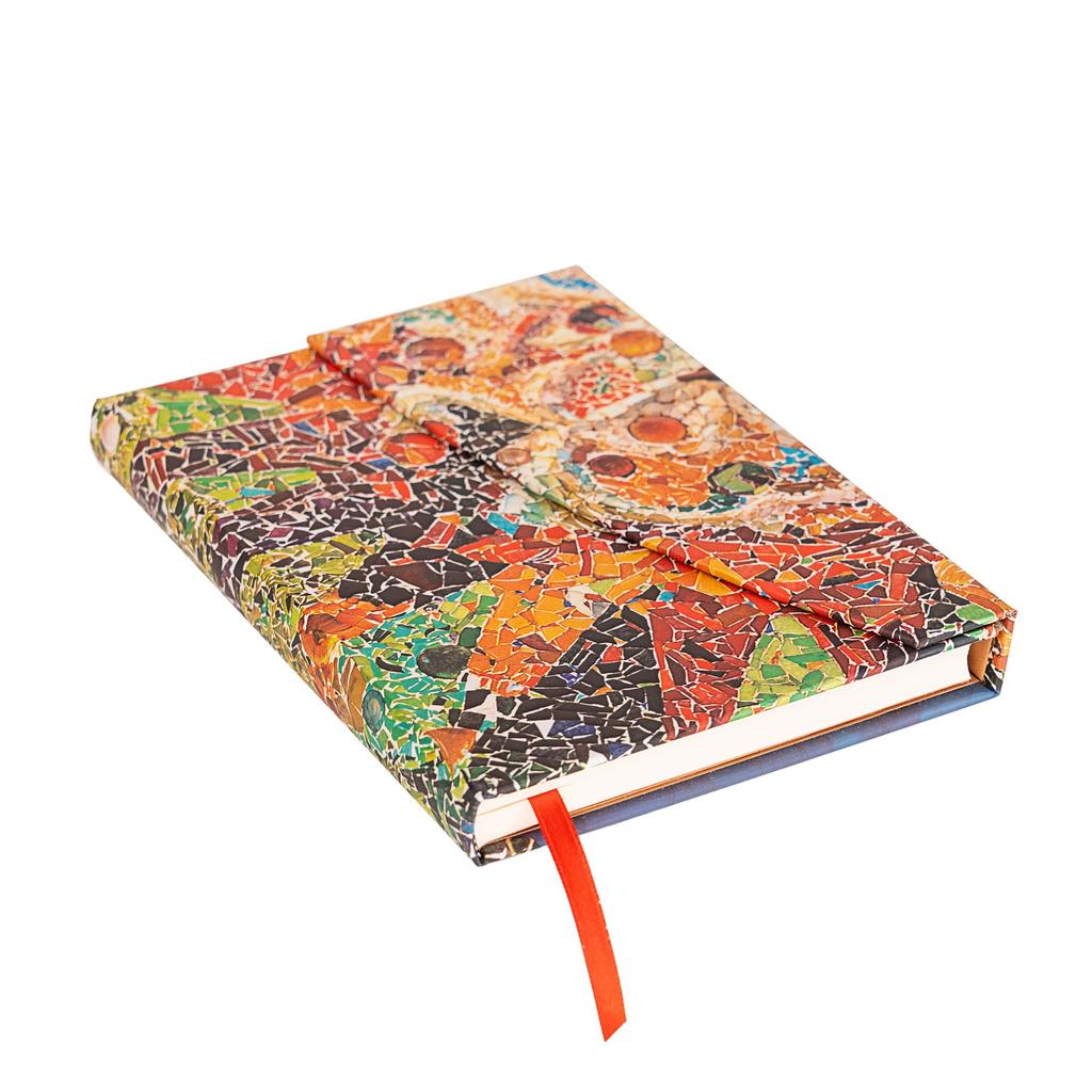 Notebook Hardcover Sun Midi B6 Ruled Paperblanks/Paperblanks Gaudi's PB9794-5
