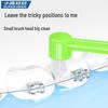 FAWNMUM Single Tuft Orthodontic Soft Toothbrush