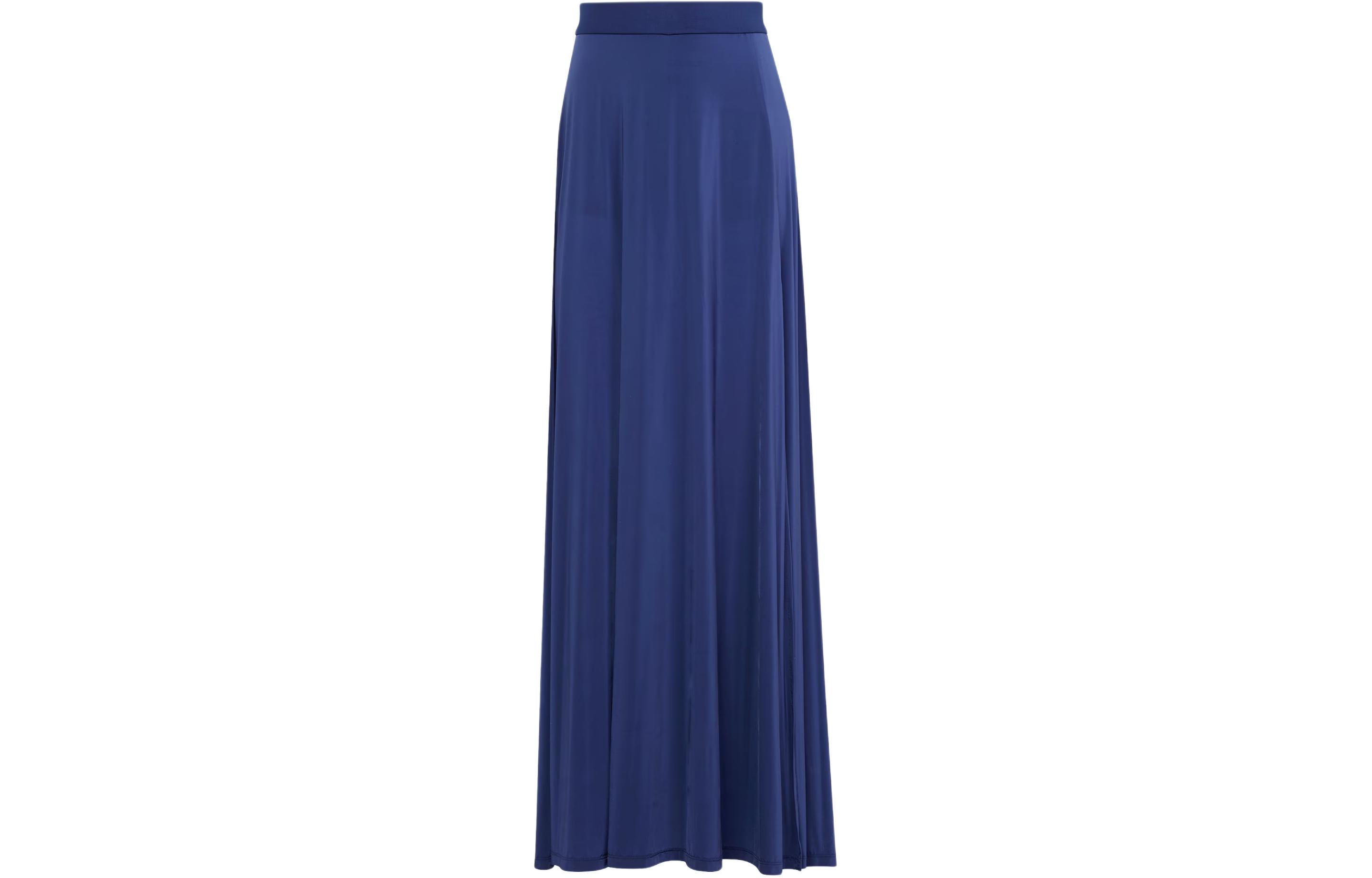 Adidas Originals Premium Flowy Maxi Skirt Casual Long Skirt Women s Dark Blue IN0816 L