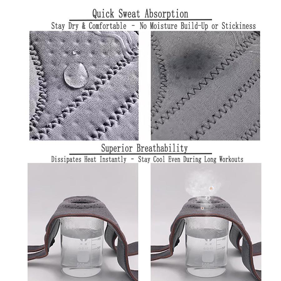 1 Pc Knee Brace With Side Stabilizers & Patella Gel Pads For Knee Support,Perfect For Running, Basketball, Play Tennis