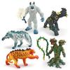 Stunning Plastic Fantasy Creature Models Including Ice Monster Tree Demon Gorilla Crystal Tiger And Lava Tiger