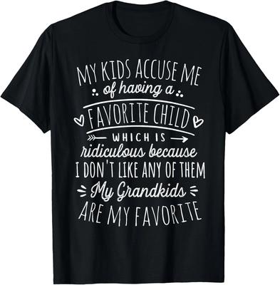 Meine Enkel Sind Mein Lieblings-Lustiges Großmutter-Geschenk Unisex T-Shirt