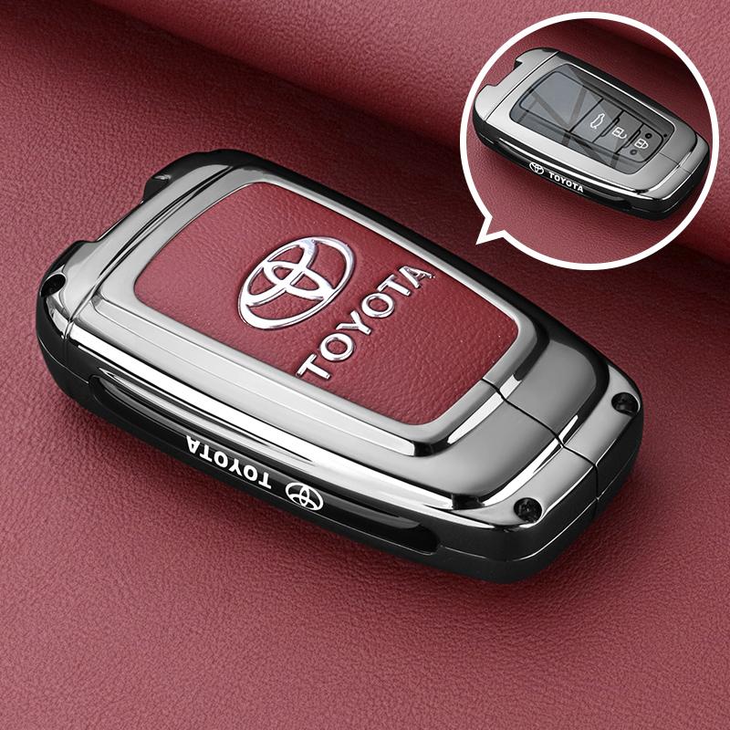 

2025 Toyota Camry Key Cover for 9th Gen 18/24 8th Gen with Premium Metal Buckle - Automotive