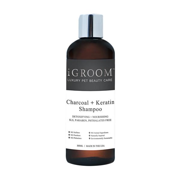 

Igroom Charcoal Keratin Shampoo, корейский шампунь для домашних животных