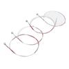 4PCS Set Violin String Set Chrome Steel Nylon Universal Violin String Replacement for Student and Beginner
