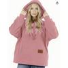 Winter Teddy Fleece Pet Pocket Hoodie Unisex Loose Thick Warm Coat Cats