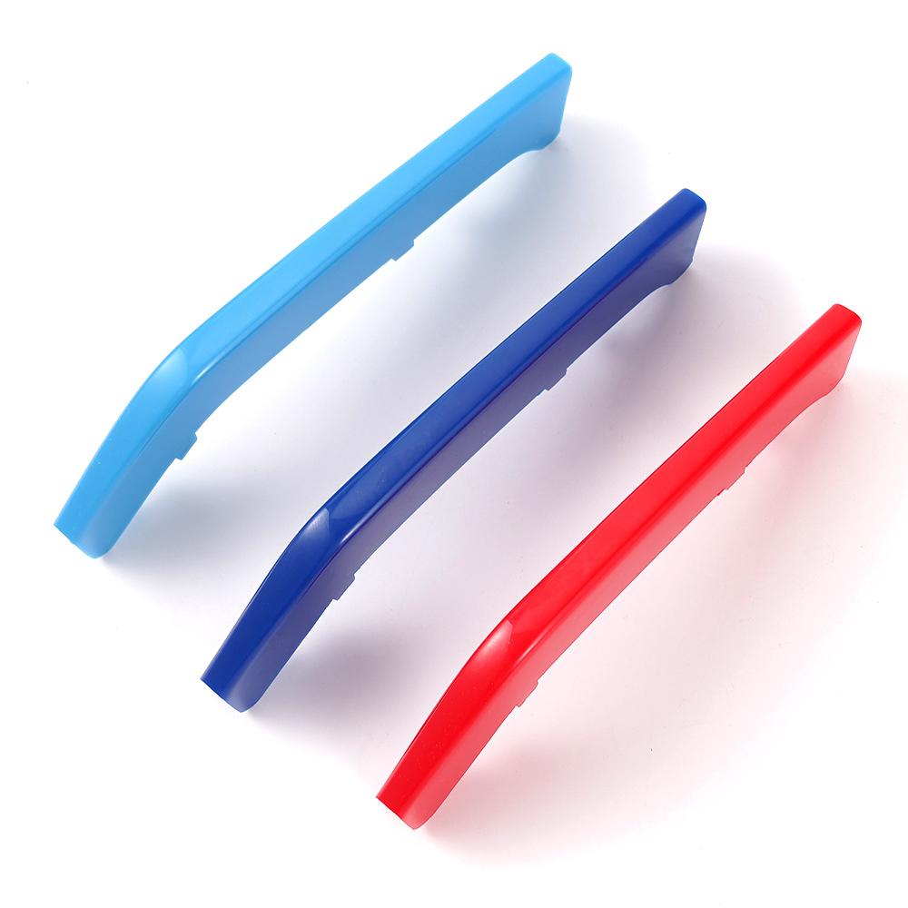 

1 комплект 3 шт. M-Color для BMW Накладки на решетку радиатора Полоса Накладка на решетку радиатора автомобиля Зажим для 13-19 3 серии F30 Sport Полоса Накладка Зажим