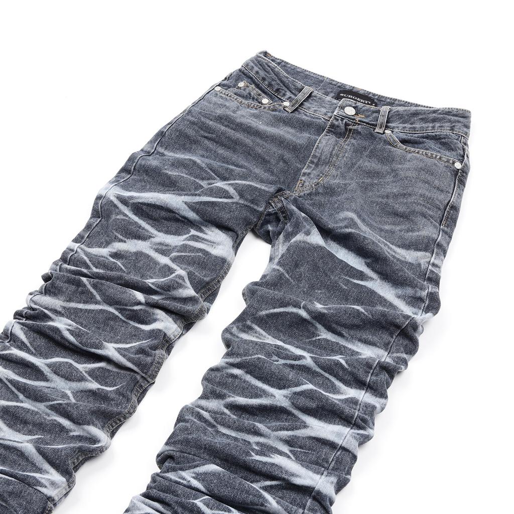 SURGERY Yunseul Long Double Jeans Blue