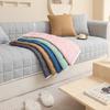 Velvet Living Room Sofa Cushion Four Seasons Universal Non-slip Dust Backrest Cushion Home Decoration Towel
