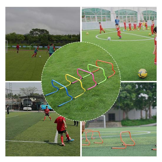 Agility Treningshekker Bærbart Hurtighetstreningsutstyr for Fotball Fotball Friidrettsdriller Idrettsutøvere Hurtighet Agilitetstrening