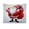 Foreign Trade Beach Towel Wall Hanging Cloth Christmas Santa Home Printed Tapestry