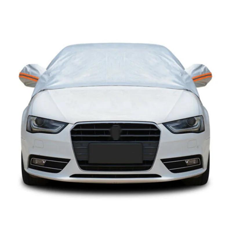 New Universal 230*148cm Car Snow Cover Front Windshield Winter Snow Ice Rain Dust Frost Guard Antifreeze Cover Car Accessories