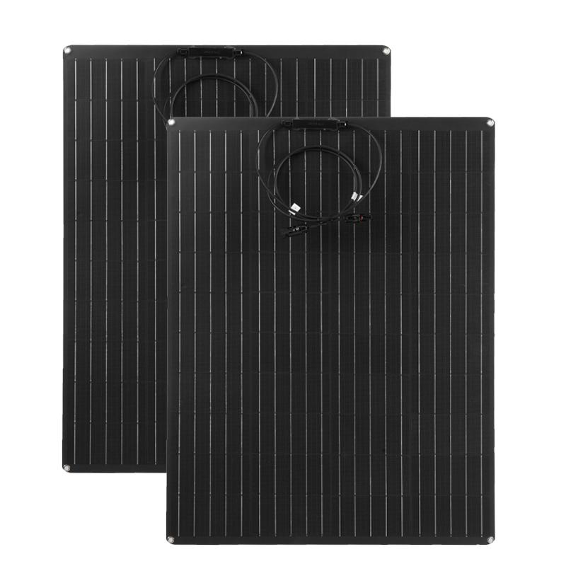 600W 300W Solar Panel 18V Flexible Solar Cell Energy Charger Solar Plate for Outdoor Camping Yacht Motorhome Car RV Boat Caravan