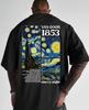 Unisex Freizeit T-Shirt Modisch Sternennacht Van Gogh Und Bequem Atmungsaktiv Dehnbar Zuhause Outdoor Sport Frühling Sommer Oberteil