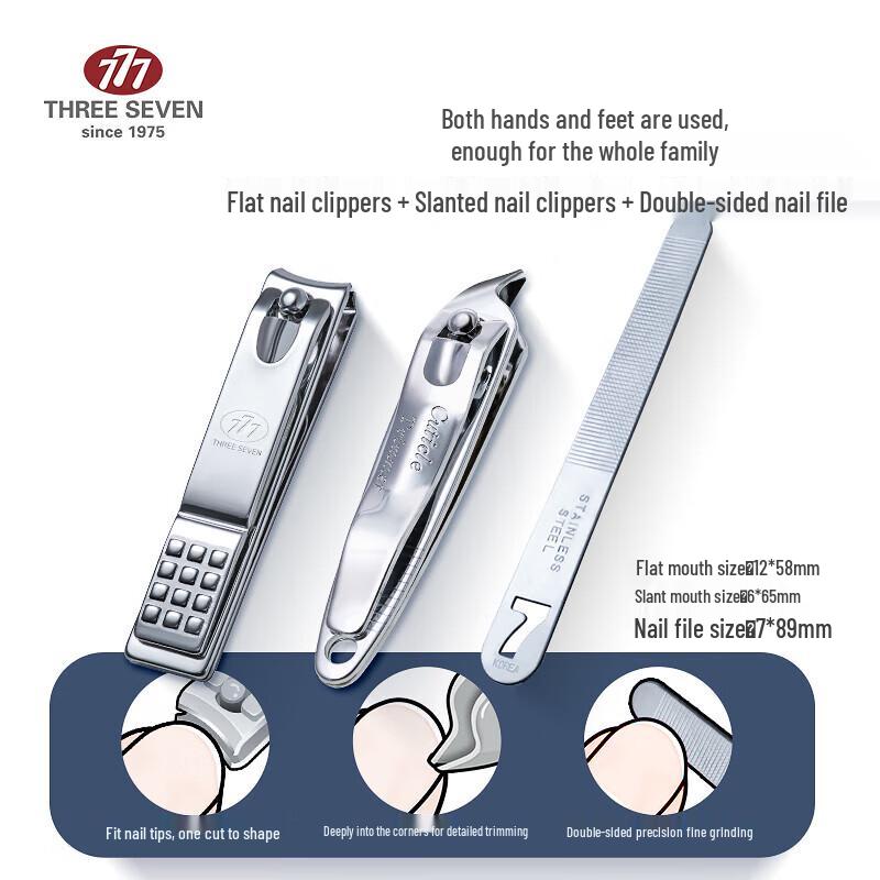 777 Nail Clipper & Repair Kit - 5-Piece