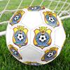Congo DR national football logo Size 5 Soccer Ball, Machine-Stitched PVC, Durable & High Bounce, All Ages Fit, fan merchandise, matches & outdoor use.
