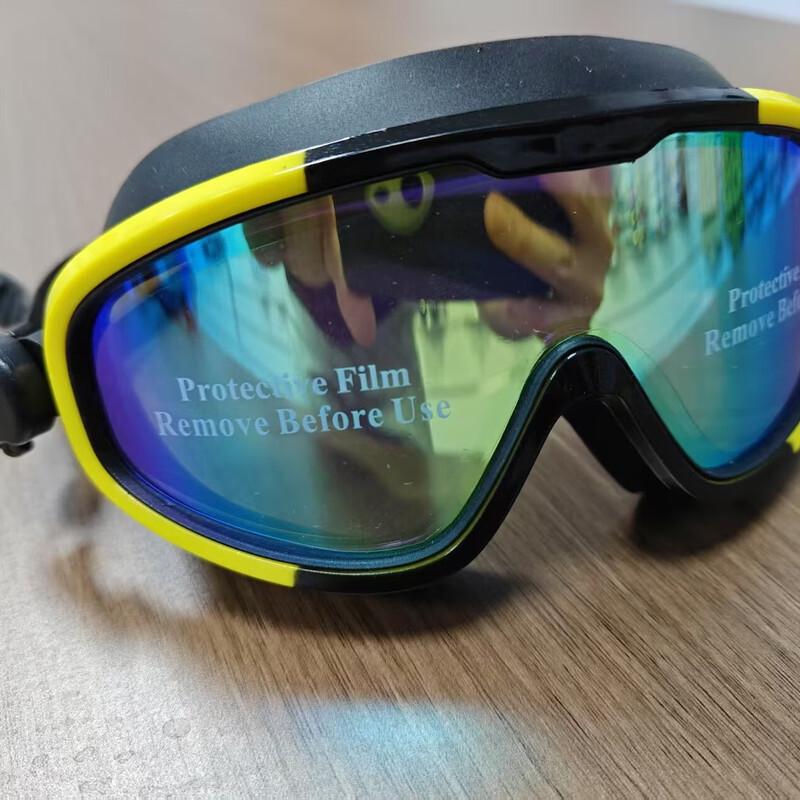 PULIAN Adult High-Definition Electroplated Swimming Goggles