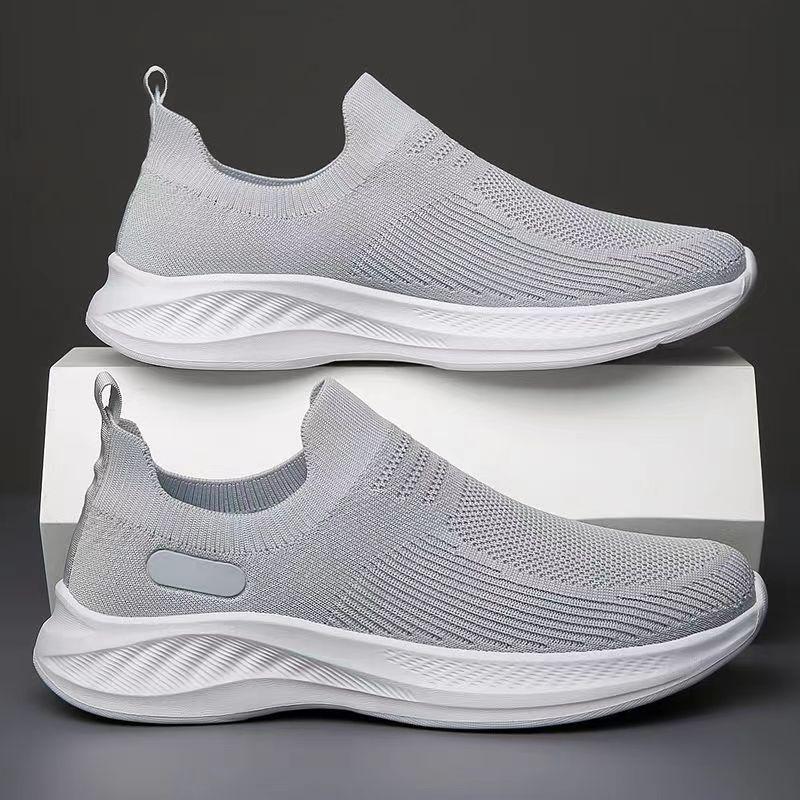 Fashion New Spring and Autumn Season One Step Men's Casual Shoes, Sports Shoes, Soft Sole, Anti slip, Breathable Old Beijing Cloth Shoes