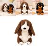 Plush Basset Hound And Rottweiler Dogs With Soft Pp Cotton Filling For Kids Playroom Decor