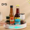 360-Degree Rotatable Lazy Susan Organizer Turntable Large Capacity Spice Organization Makeup Organizer Storage Holder