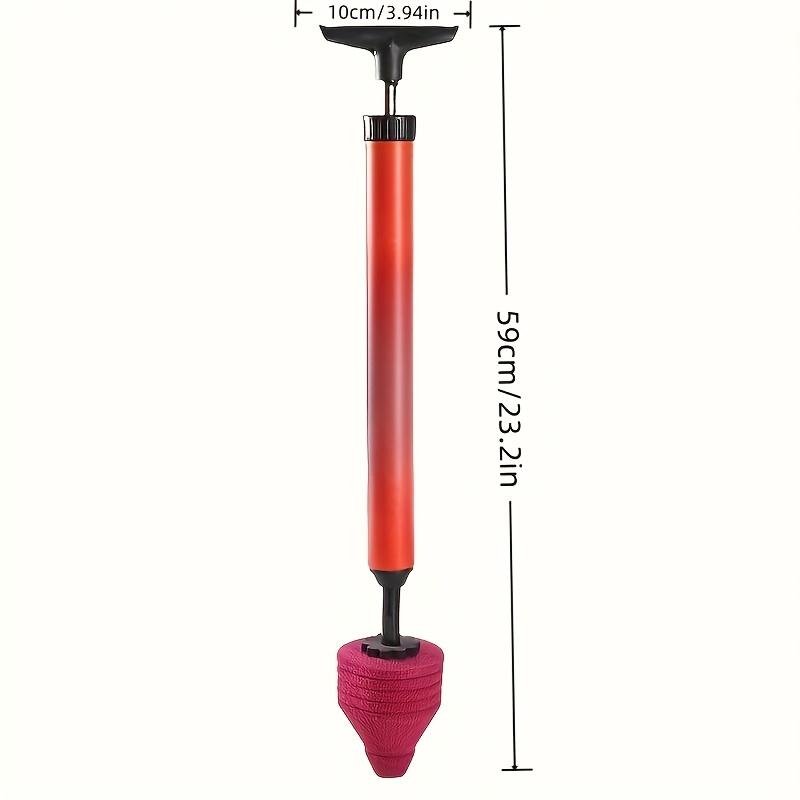 

Air Plunger for Toilet Toilet Unclogger Plunge Tool with Ergonomic Handle High Pressure Plumbing Tool Air Drain Clog Remover