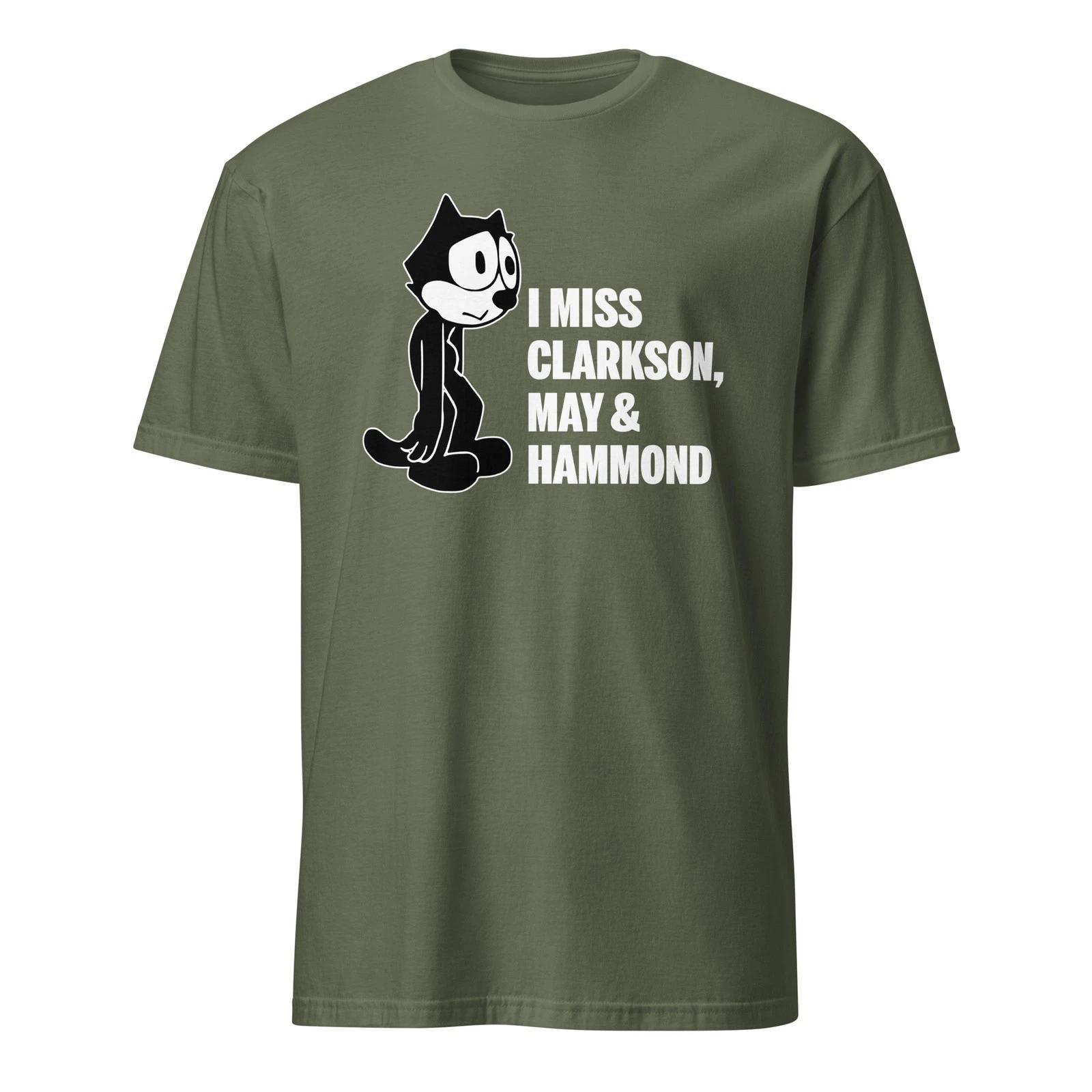 I Miss Clarkson, May & Hammond Short-Sleeve T-Shirt L