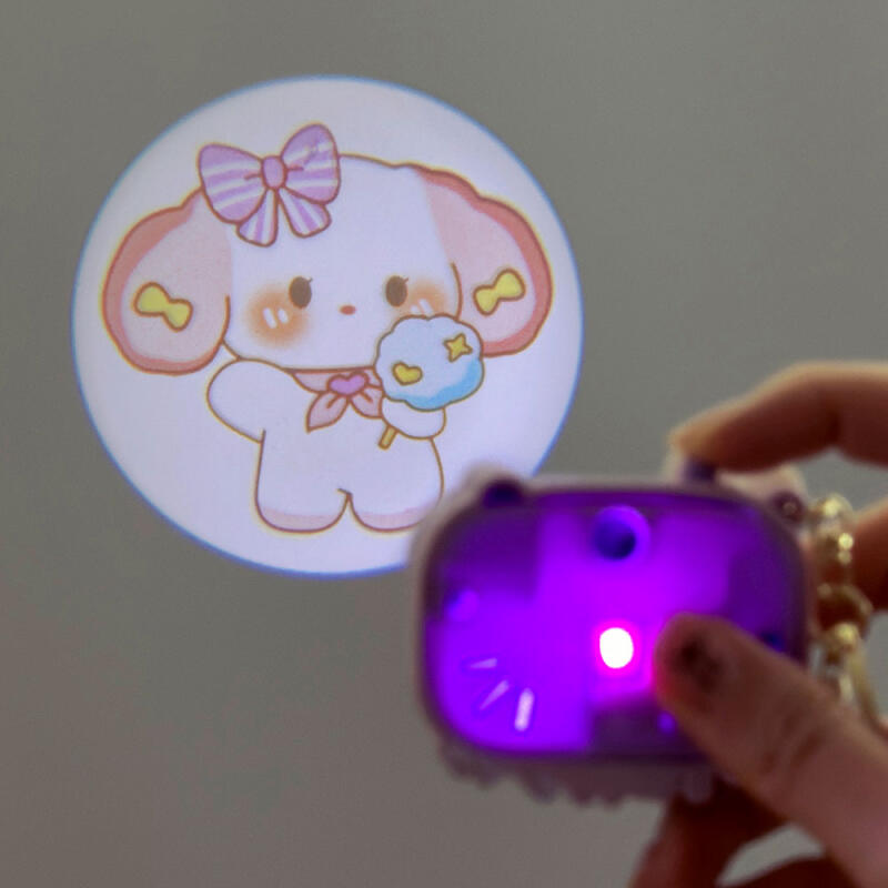 1 box of rabbit beam projector keyrings 1 box (8 pieces)