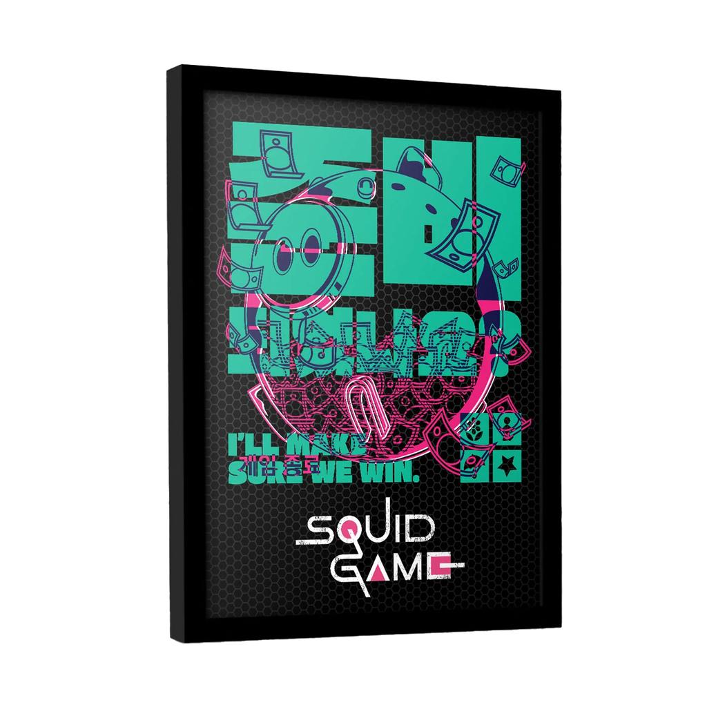 Squid Game 2 Make Sure We Win Framed Poster