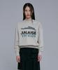 JINJUSE Running Rabbit Sweatshirt [Oatmeal]