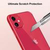 Beeyoka [3 Pack] Screen Protector for iPhone 11, iPhone 11 Camera Protector, iPhone 11 Front and Back Screen Protector Tempered Glass [Anti-Scratch]