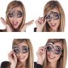 Number Crystal Frame Party Dress-up Glasses for Adults Birthday Christmas Party