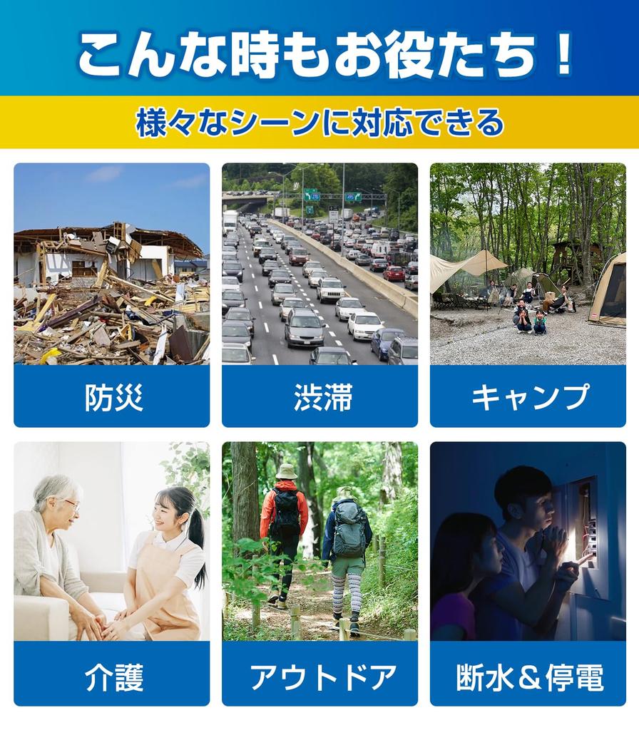 Fanxieast Easy Portable Powerful Portable Toilet by Disaster Prevention Shelf Emergency Toilet for Disaster Preparedness 120 Deodorizing Japanese