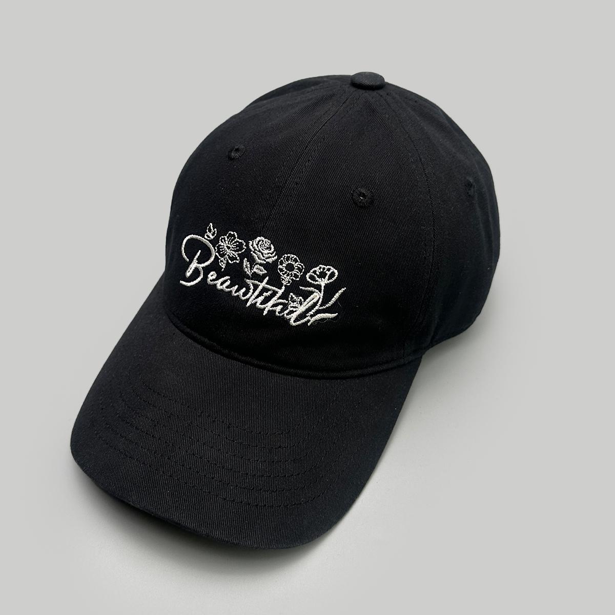 

Korean Sweet Flower Letters Embroidery Baseball Hats Casual New Women Sunshade Retro Versatile Exquisite Fashion Ins Peaked Caps 52-60cm