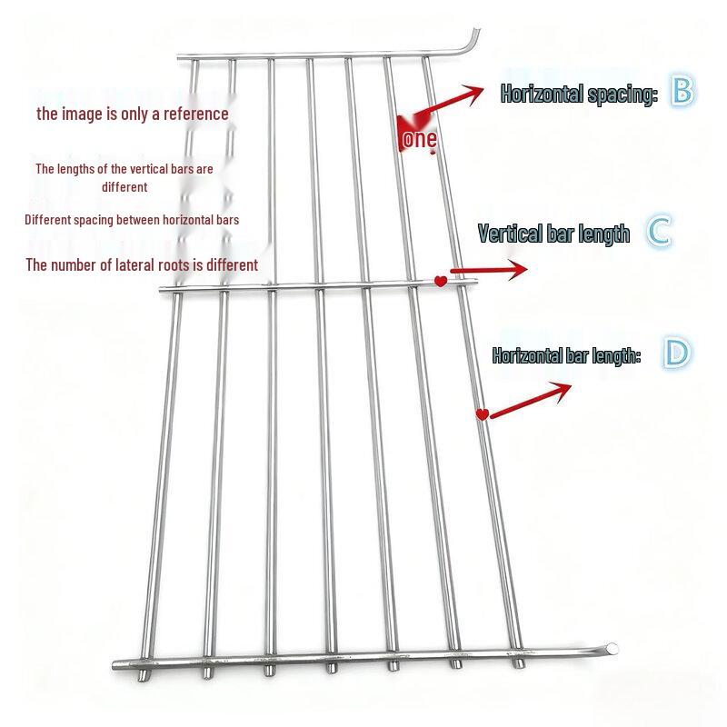 Rectangular Stainless Steel BBQ Grill Net