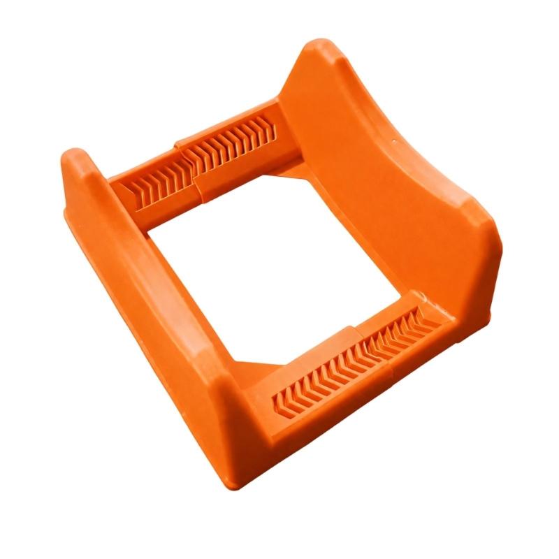 Lightweight Plastic Tire Display Stand, Open Frame Base for Automotive Shops, Storage Areas, and Home Garage Use