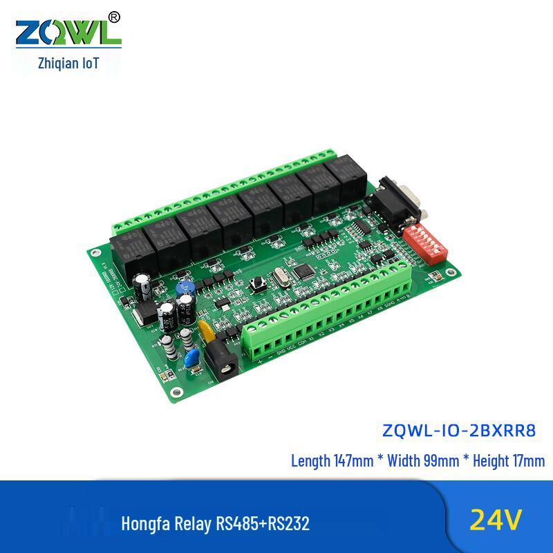 

ZhiQian IoT 8-Channel Serial Relay IO Control Module