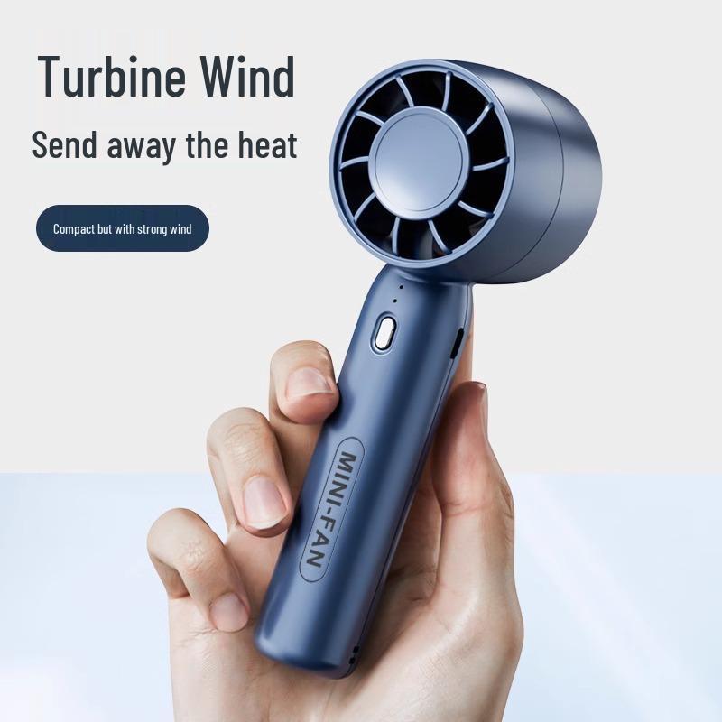 High-Speed Stepless Handheld & Desktop Fan with Large Wind Power
