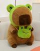 Cute Capybara Peripheral Plush Doll  Capibara Plush Doll Giant Kawaii Stuffed Animal Doll  Children Kids Birthday Gift Toys