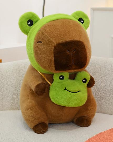 Cute Capybara Peripheral Plush Doll  Capibara Plush Doll Giant Kawaii Stuffed Animal Doll  Children Kids Birthday Gift Toys