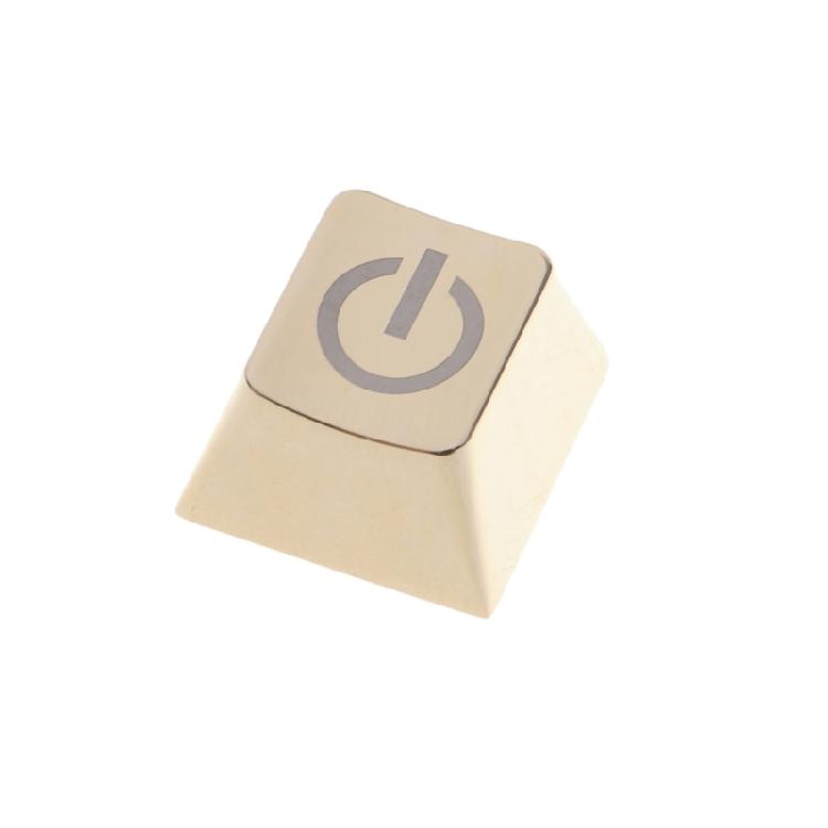 

Elegant ESC Keycap, Zinc Alloy with Lasers Etching Key Button Covers for Customs Mechanical Keyboards 1