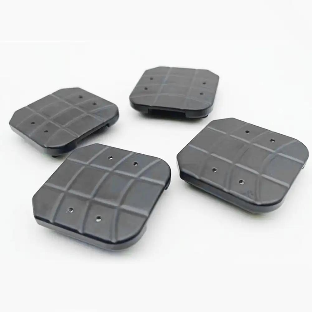 Extensie universală pentru motociclete Suport din aliaj de aluminiu Scooter Extensor pentru bicicletă Placă de suport lateral pentru picior Bază mărită anti-alunecare